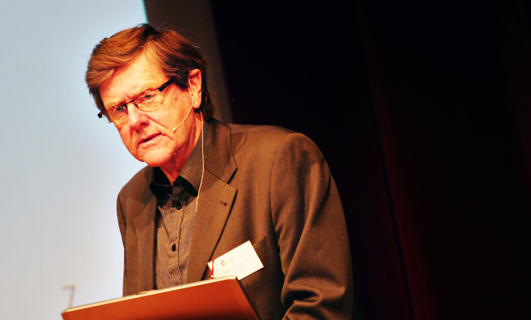 Professor Peder Haug. Professor Peder Haug.