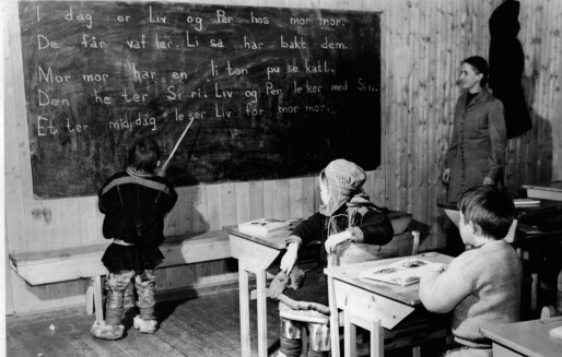 Slik var det på internatskolen i Karasjok i etterkrigstiden