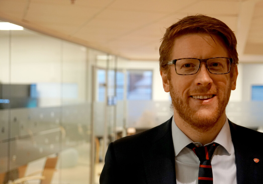 Arbeiderpartiets Martin Henriksen. Arbeiderpartiets Martin Henriksen.