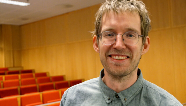 Forsker Mikkel Høst Gandil har forsket på inntaksmodeller i høyere utdanning.