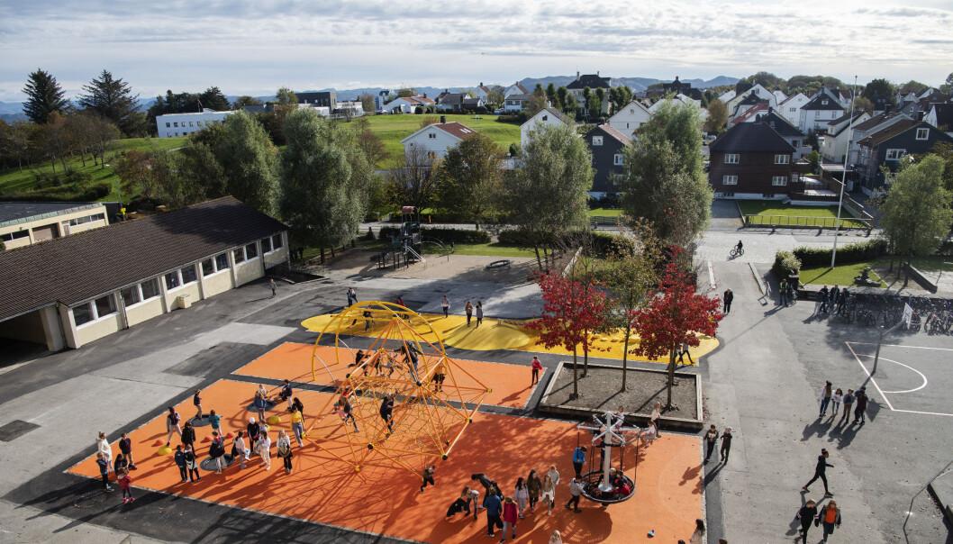 Kampen skole i Stavanger var en av skolene som nektet å underskrive budsjettet. Kampen skole i Stavanger var en av skolene som nektet å underskrive budsjettet.