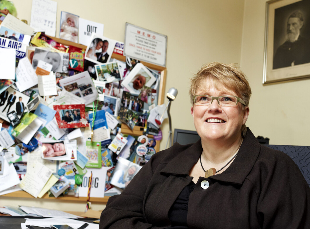 Trine Skei Grande på kontoret sitt i Stortinget i 2013. Trine Skei Grande på kontoret sitt i Stortinget i 2013.