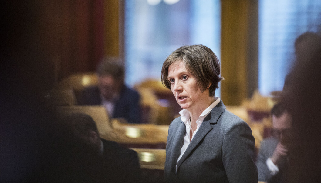 Kjersti Toppe (Sp) mener smilefjeskartleggingene er rystende. Kjersti Toppe (Sp) mener smilefjeskartleggingene er rystende.