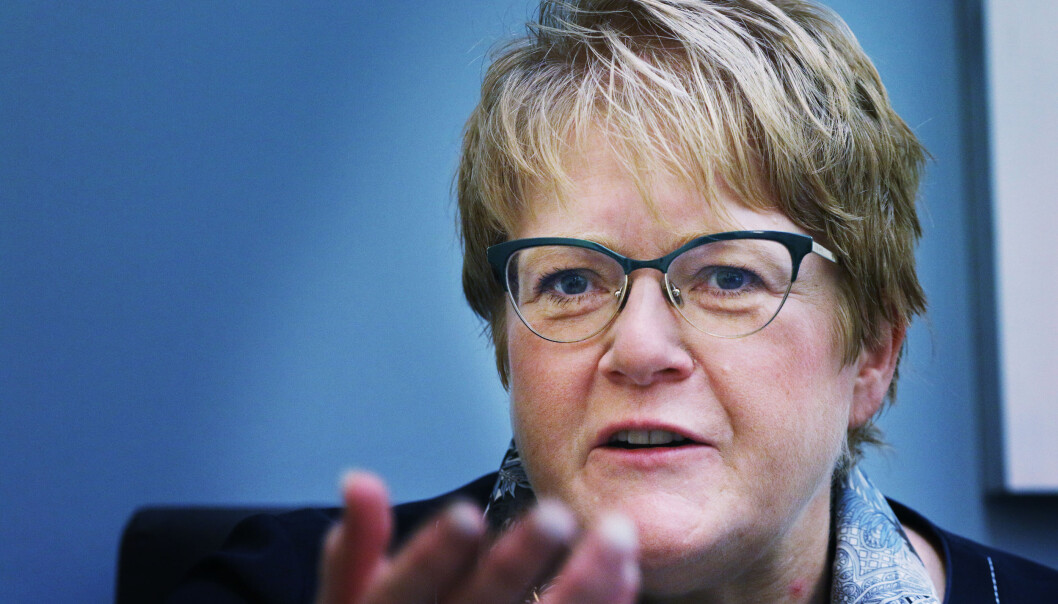 Trine Skei Grande har overtatt en delikat sak som ny kunnskapsminister. Trine Skei Grande har overtatt en delikat sak som ny kunnskapsminister.