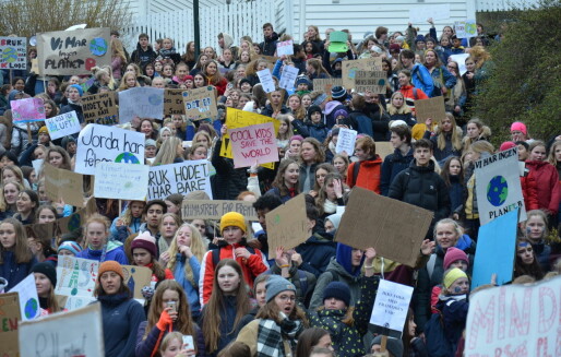 Elever varsler ny skolestreik for klimaet – Frp krever svar fra Grande om fravær