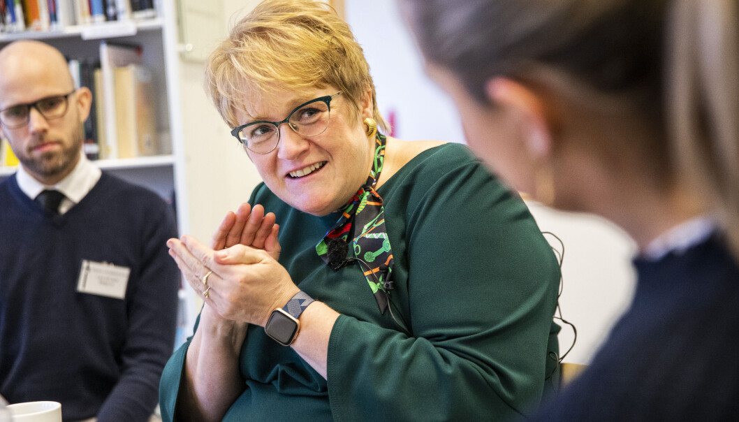 Kunnskapsminister Trine Skei Grande. Kunnskapsminister Trine Skei Grande.