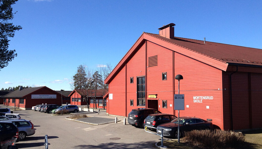 Mortensrud skole Mortensrud skole