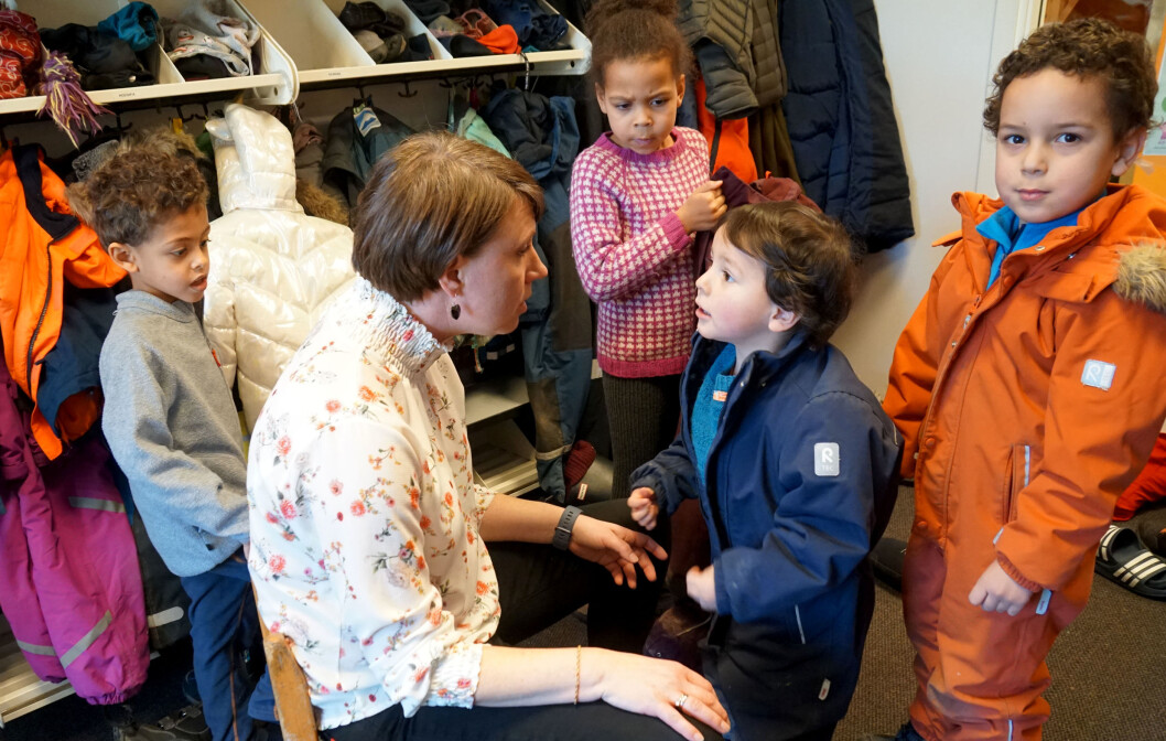 Kartlegging av språk skjer i naturlige situasjoner, forteller fagleder Cathrine Solgaard Kartlegging av språk skjer i naturlige situasjoner, forteller fagleder Cathrine Solgaard