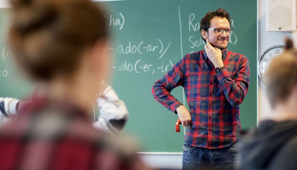 Lærer Ståle Tømmerås. Foto: Ole Martin Wold.