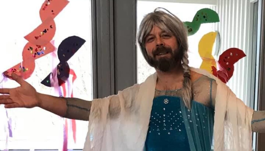 Terje Johansen som Elsa Terje Johansen som Elsa
