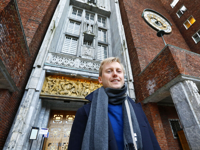Høyres Øystein Sundelin. Høyres Øystein Sundelin.