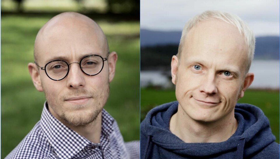 Psykologene Jørgen Flor og Ole Jacob Madsen.