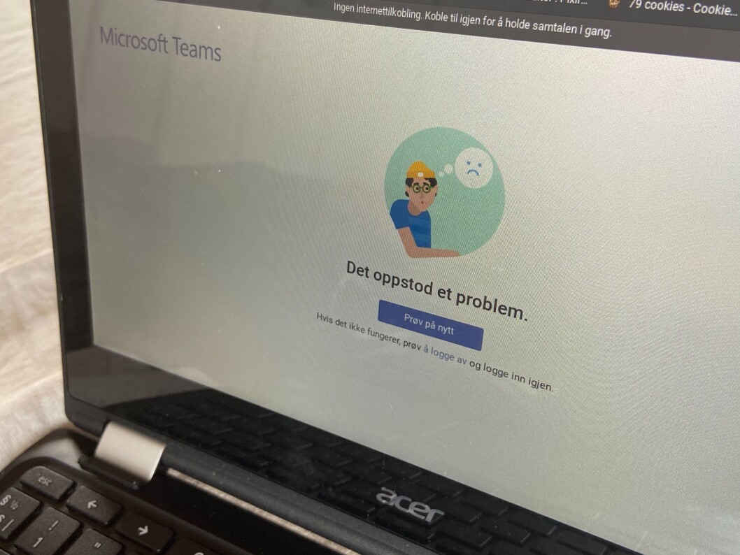 Mange digitale plattoformer sliter med stor pågang i dag. Mange digitale plattoformer sliter med stor pågang i dag.