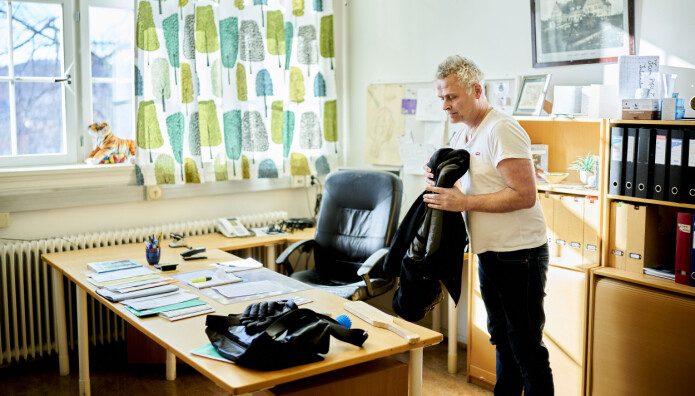 En ny skolehverdag for rektor Solvang. En ny skolehverdag for rektor Solvang.