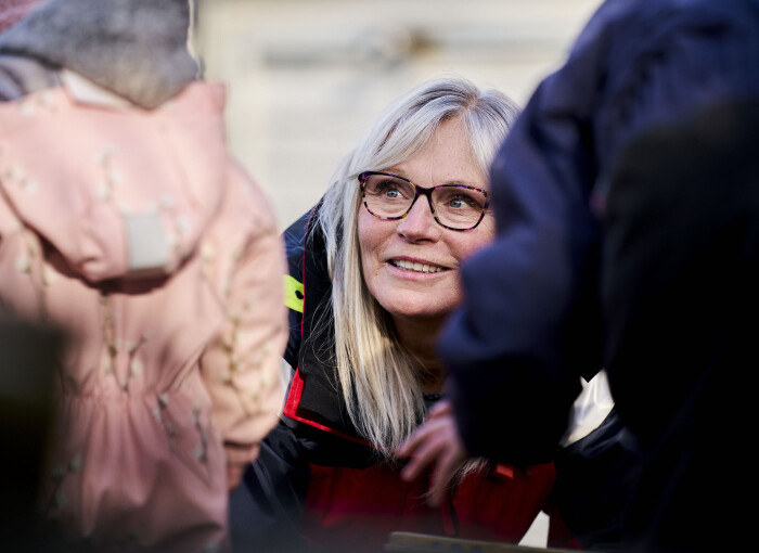 Barnehagelærer og styrer Randi Viken Faanes.