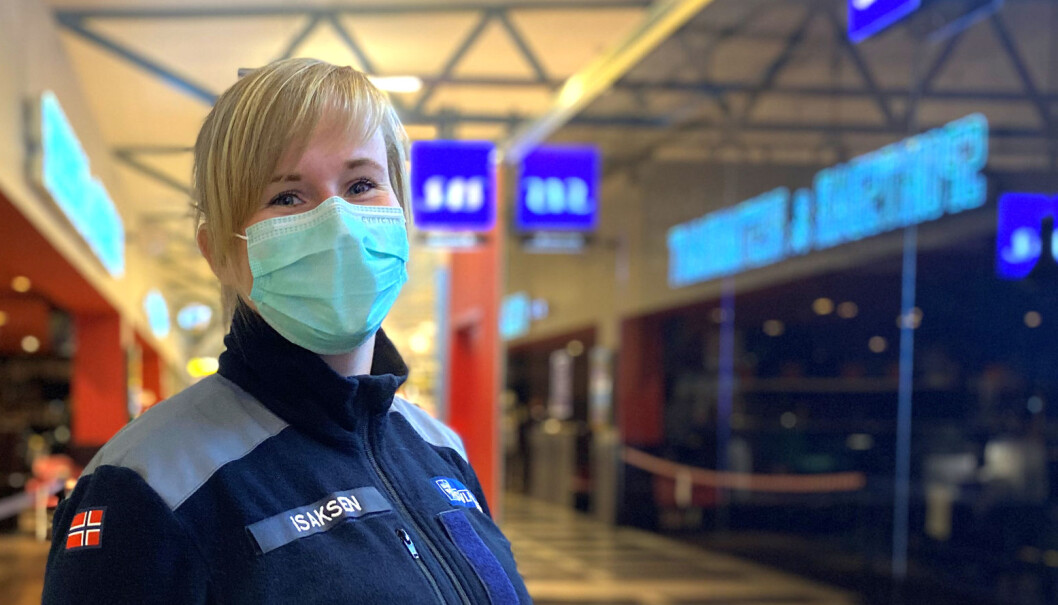 Ny hverdag for baseleder på SFO, Amanda Isaksen. Ny hverdag for baseleder på SFO, Amanda Isaksen.