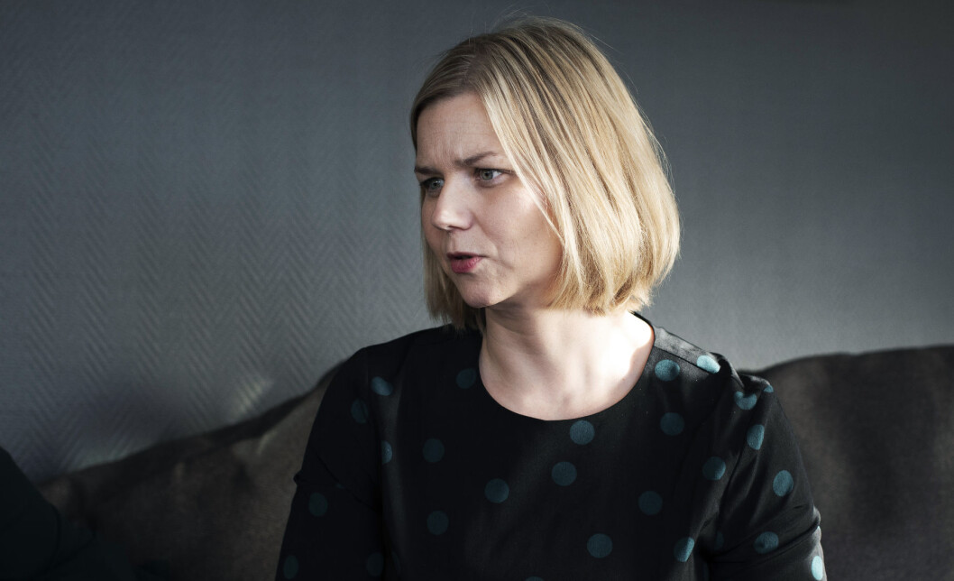 Kunnskaps- og integreringsminister Guri Melby (V). Kunnskaps- og integreringsminister Guri Melby (V).