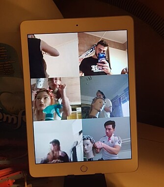 Et eksempel på hvordan undervisningen foregår digitalt. Et eksempel på hvordan undervisningen foregår digitalt.
