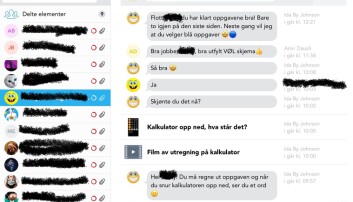 Lærere ved Tiurleiken skole kommuniserer tett med elevene. Lærere ved Tiurleiken skole kommuniserer tett med elevene.