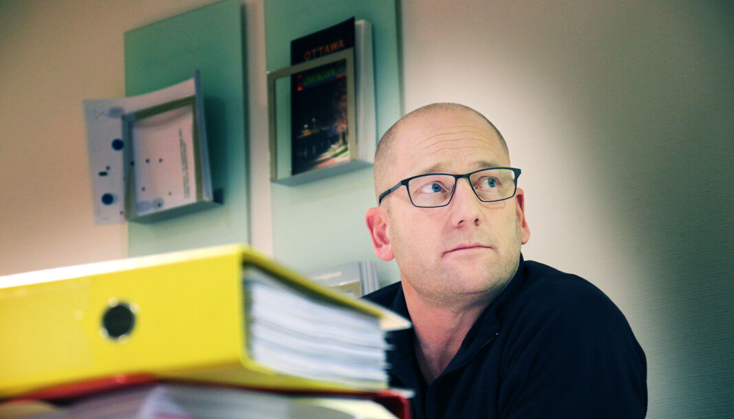 Leder av Utdanningsforbundet, Steffen Handal. Leder av Utdanningsforbundet, Steffen Handal.