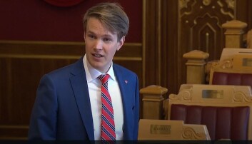 Arbeiderpartiets Torstein Tvedt Solberg. Arbeiderpartiets Torstein Tvedt Solberg.