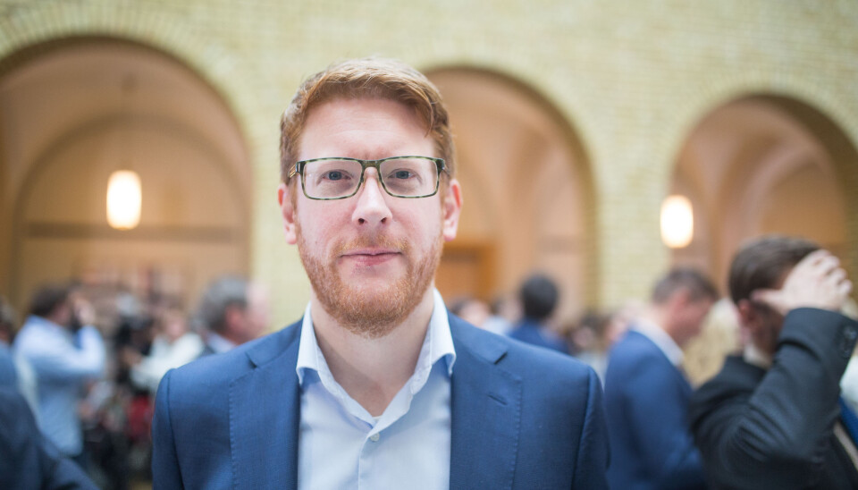 Arbeiderpartiets Martin Henriksen.