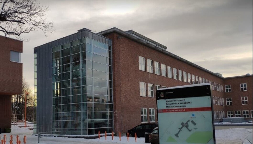 Marienlyst skole. Marienlyst skole.