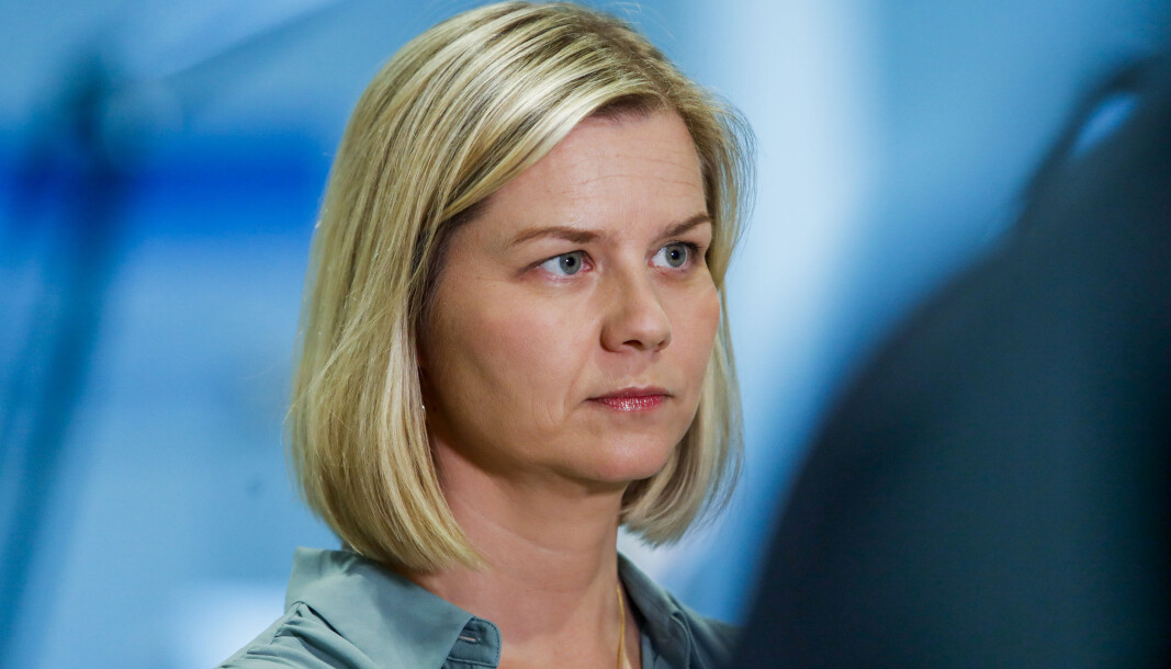 Kunnskapsminister Guri Melby (V). Kunnskapsminister Guri Melby (V).