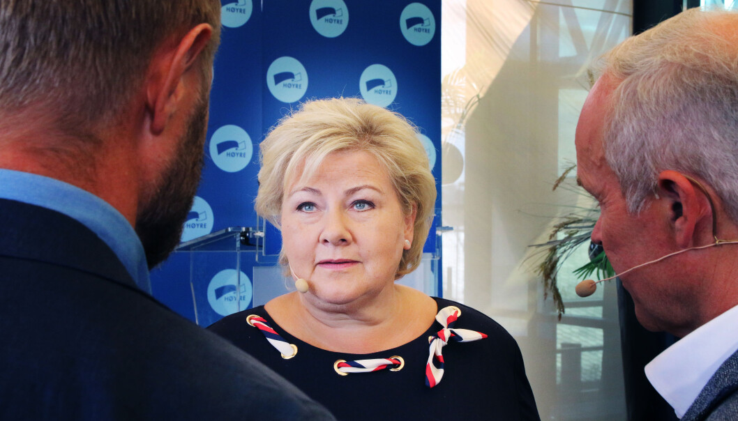 Statsminister Erna Solberg. Statsminister Erna Solberg.