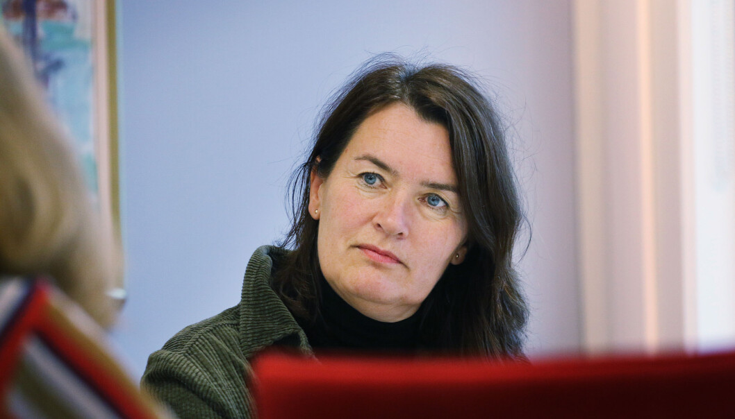 Nestleder i Utdanningsforbundet, Hege Valås. Nestleder i Utdanningsforbundet, Hege Valås.