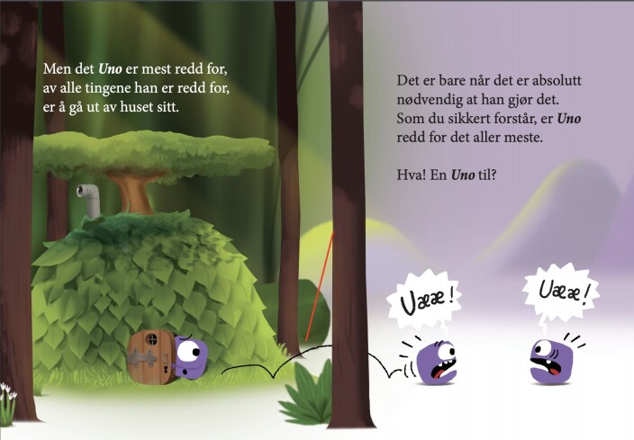 Figur 2: «Uno» er en karakter fra DragonBox-universet, og representerer tallet 1. Figur 2: «Uno» er en karakter fra DragonBox-universet, og representerer tallet 1.