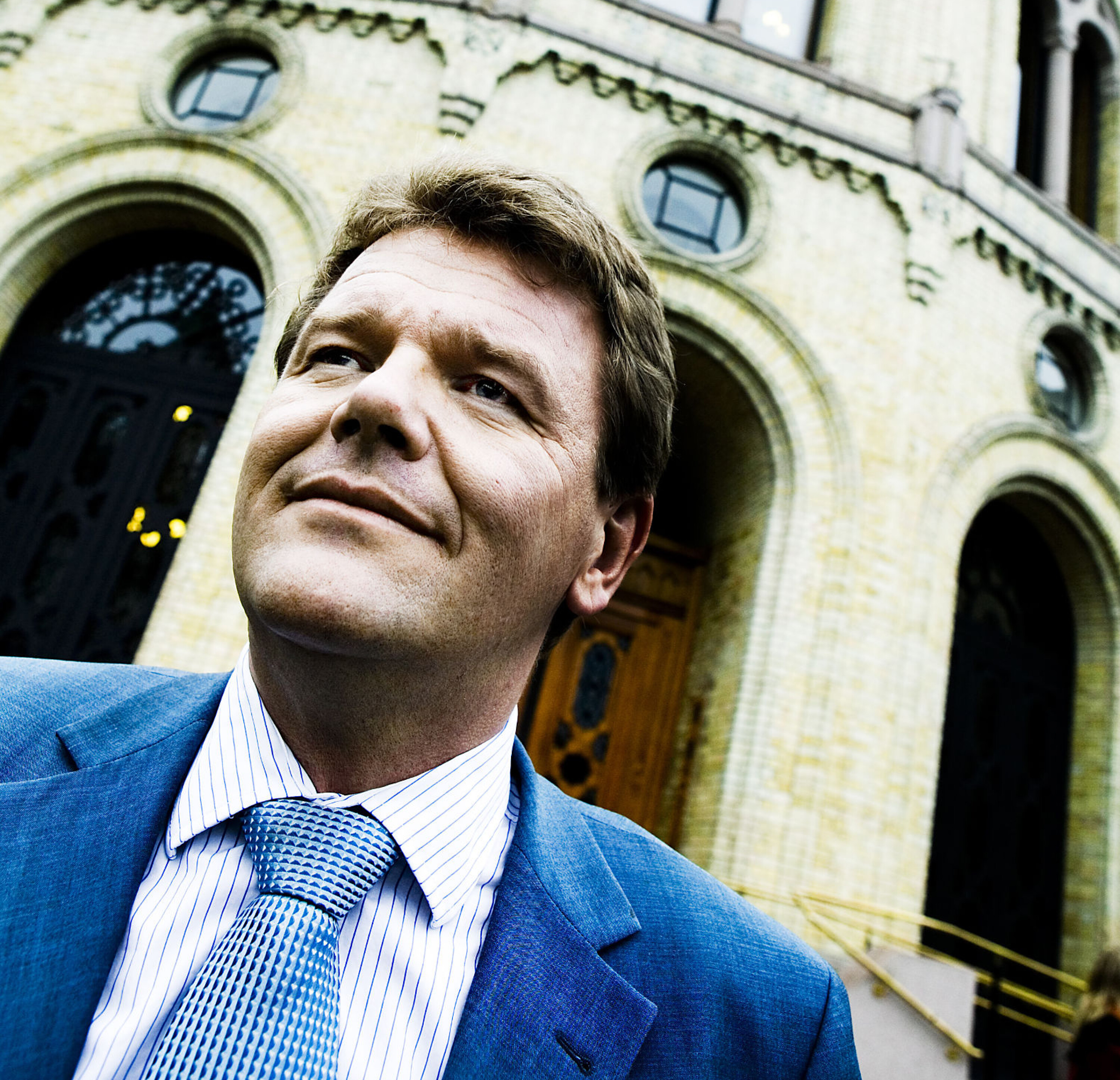 Djupedal som fersk kunnskapsminister i 2005.
