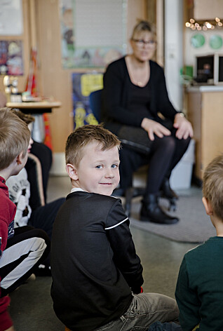 I fjor, da Luka (7) gikk i 0. klasse, likte han seg i leketimene og friminuttene. I år er tall og bokstaver mer på plass, og han trives. I fjor, da Luka (7) gikk i 0. klasse, likte han seg i leketimene og friminuttene. I år er tall og bokstaver mer på plass, og han trives.