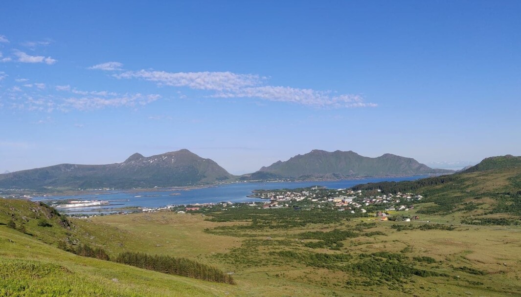 Gravdal i Vestvågøy kommune. Gravdal i Vestvågøy kommune.
