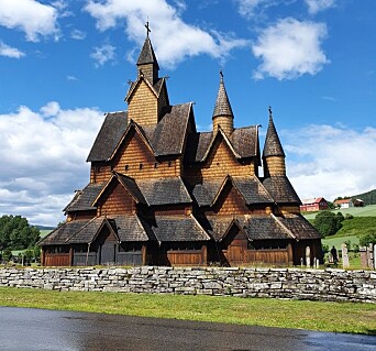 Heddal stavkirke. Heddal stavkirke.
