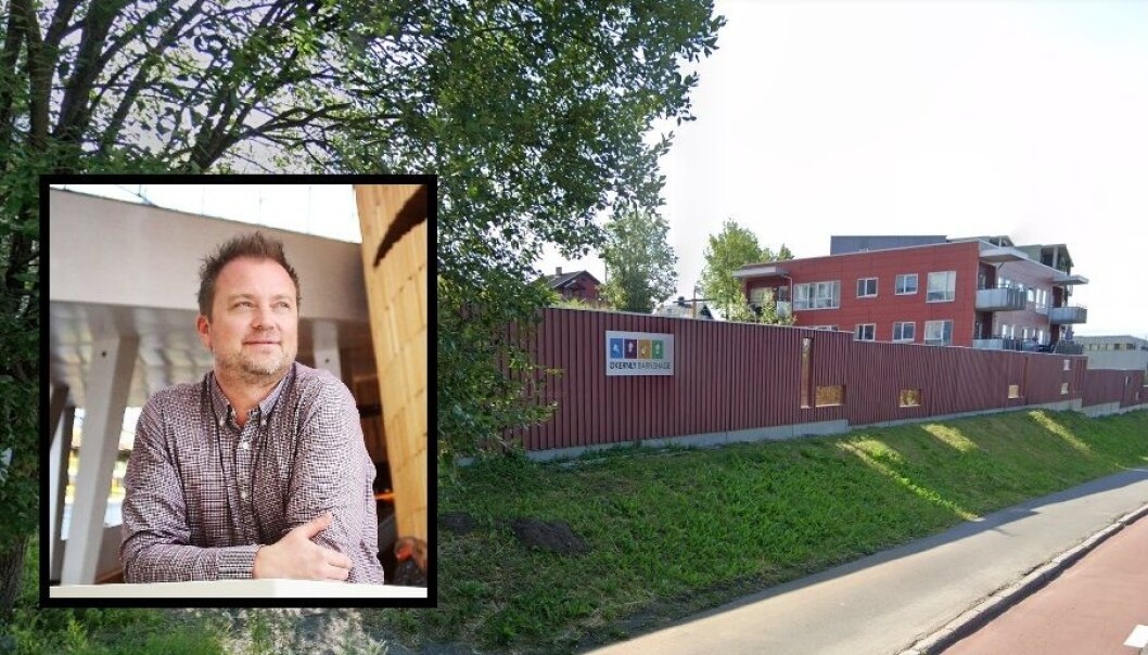 Eirik Husby og Økernly barnehage. Eirik Husby og Økernly barnehage.