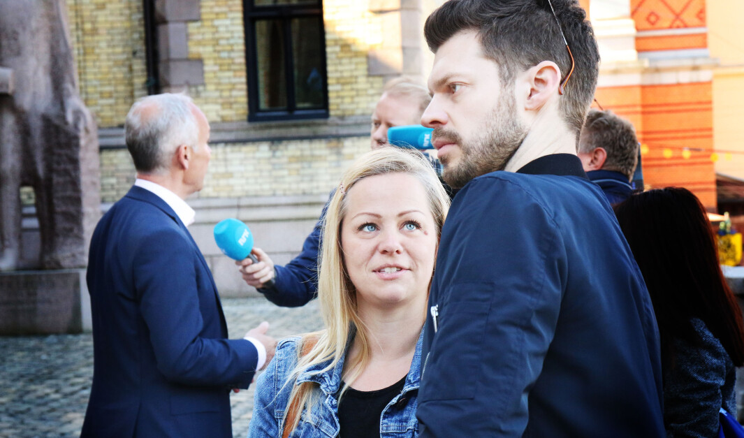 Eivor Evenrud og Bjørnar Moxnes i Rødt. Eivor Evenrud og Bjørnar Moxnes i Rødt.