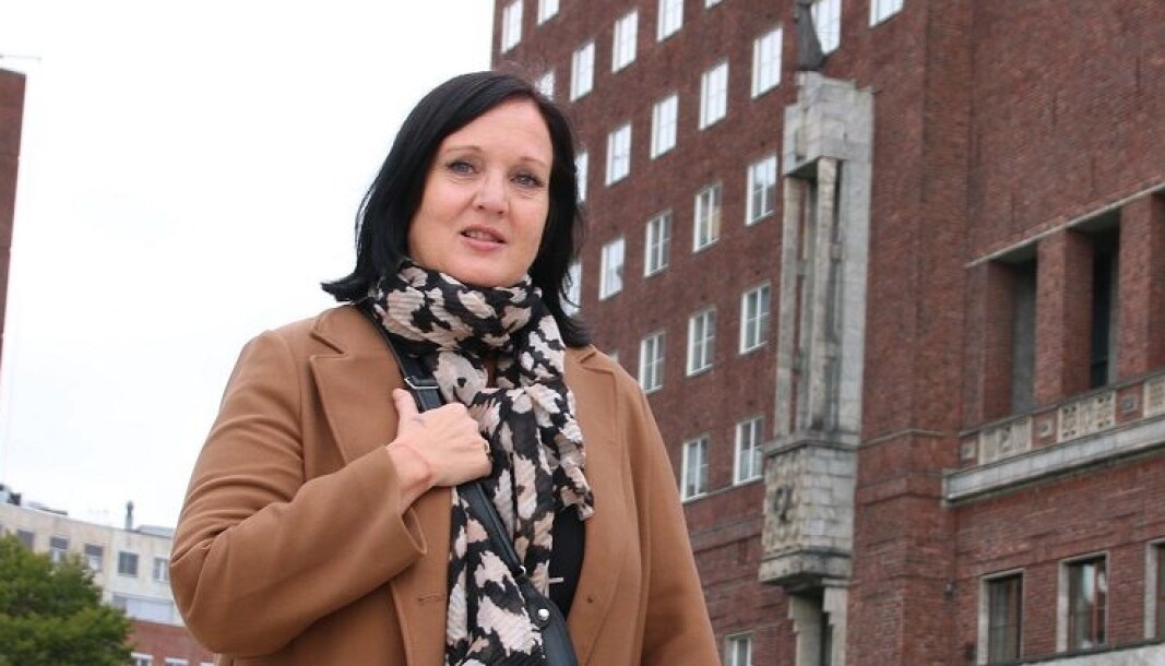 Forhandlingsleder Aina Skjefstad Andersen i Unio Oslo. . Forhandlingsleder Aina Skjefstad Andersen i Unio Oslo. .