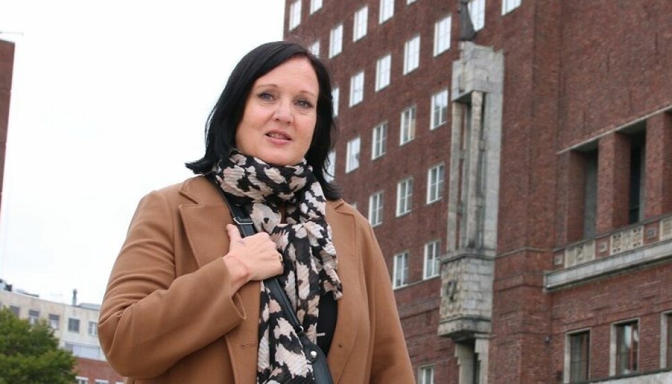 Forhandlingsleder Aina Skjefstad Andersen i Unio Oslo. .