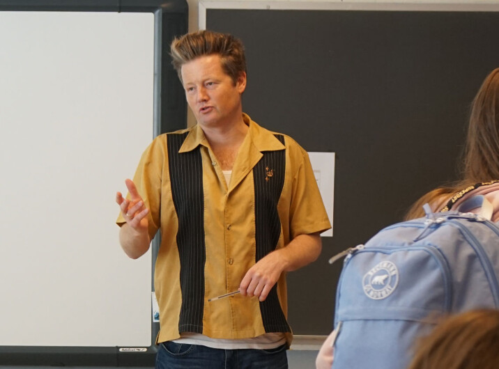 Sentralstyremedlem i UDF, Simon Malkenes.