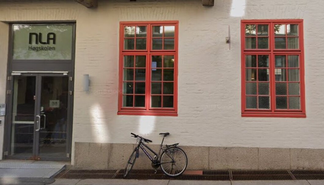 NLA Høgskolen, lokalene i Staffeldts gate i Oslo. NLA Høgskolen, lokalene i Staffeldts gate i Oslo.