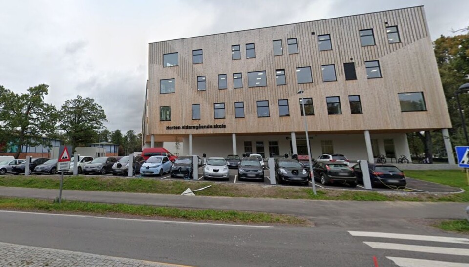 Horten vgs leier inn vektere for å passe på smittevern