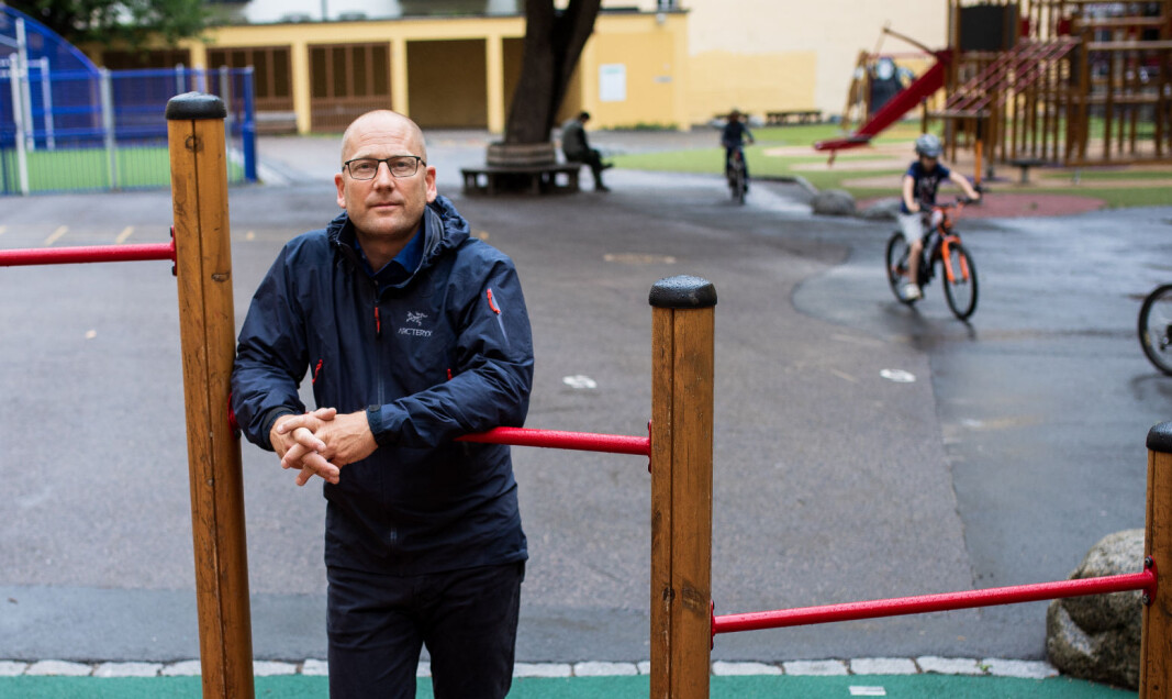 Leder i Utdanningsforbundet, Steffen Handal, mener statsbudsjettet skaper stor usikkerhet. Leder i Utdanningsforbundet, Steffen Handal, mener statsbudsjettet skaper stor usikkerhet.