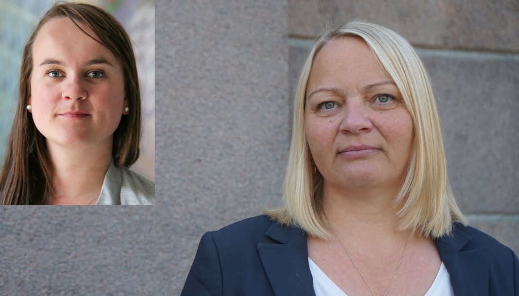 Marit Knutsdatter Strand (innfelt) og Mona Fagerås er kritiske til regjeringens manglende satsing på barnehage og skole. Marit Knutsdatter Strand (innfelt) og Mona Fagerås er kritiske til regjeringens manglende satsing på barnehage og skole.