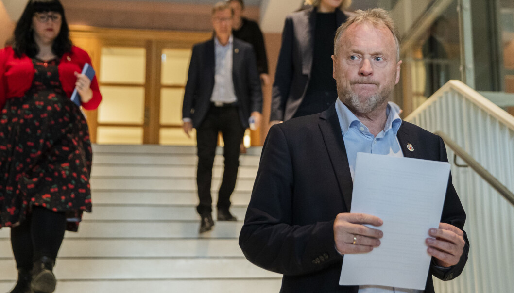 Det er altfor store forskjeller mellom de videregående skolene i hovedstaden og at dagens karaktermodell forsterker forskjellene, slår byrådsleder Raymond Johansen.
Foto: Jil Yngland / NTB Det er altfor store forskjeller mellom de videregående skolene i hovedstaden og at dagens karaktermodell forsterker forskjellene, slår byrådsleder Raymond Johansen.
Foto: Jil Yngland / NTB