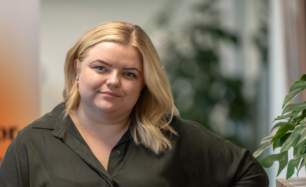 Pedagogstudentenes leder Elise Håkull Klungtveit. Pedagogstudentenes leder Elise Håkull Klungtveit.