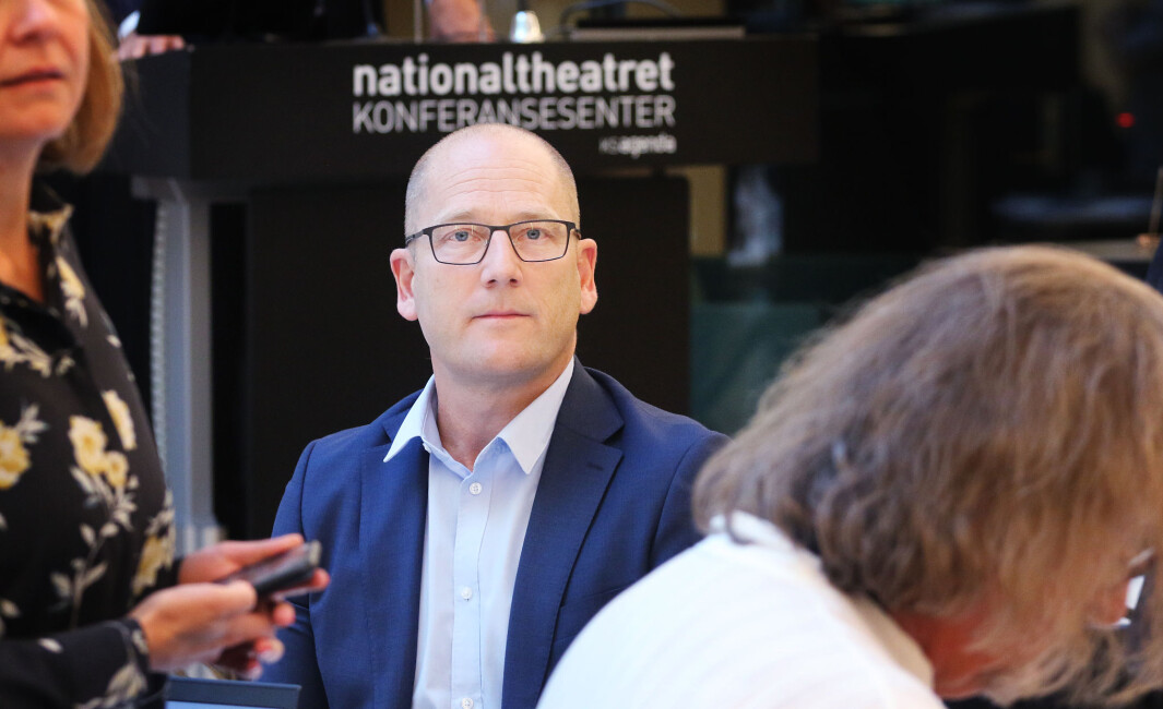 Leder i Utdanningsforbundet, Steffen Handal, før årets tariffoppgjør. Leder i Utdanningsforbundet, Steffen Handal, før årets tariffoppgjør.