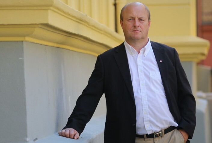 Terje Moen i Skolenes landsforbund. Terje Moen i Skolenes landsforbund.