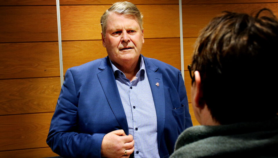 Hans Fredrik Grøvan, KrF, ble vraket i Agder.