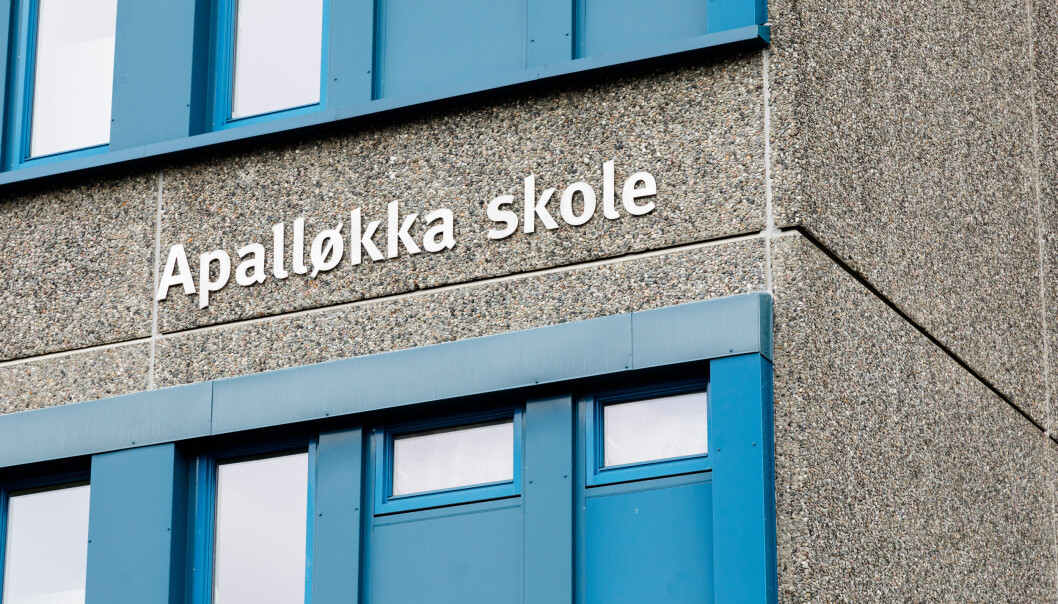 50 elever og lærere ved Apalløkka skole har fått påvist koronasmitte. 50 elever og lærere ved Apalløkka skole har fått påvist koronasmitte.